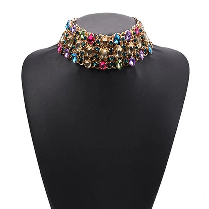 Bohemian Crystal Choker