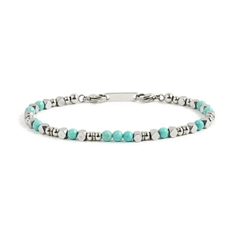 Natural Stone Bead Bracelet