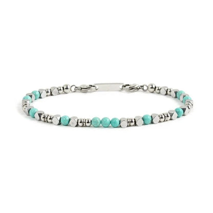 Natural Stone Bead Bracelet