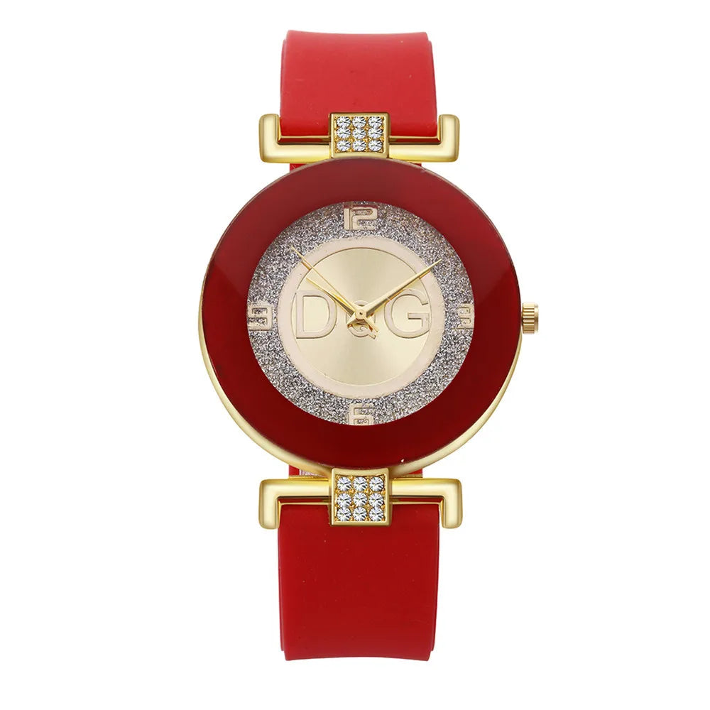 Large Dial Silicone Watch