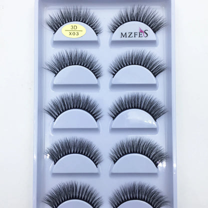 Crisscross Wispy Strip Lashes