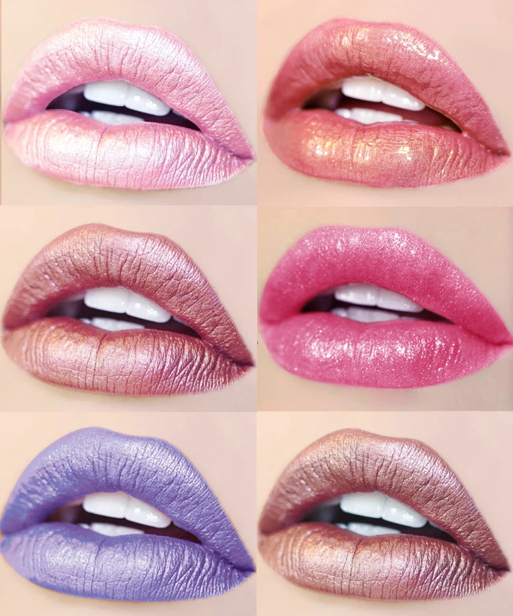 Pearlescent Waterproof Lip Gloss