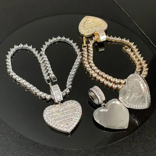 Heart CZ Choker