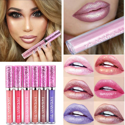Pearlescent Waterproof Lip Gloss