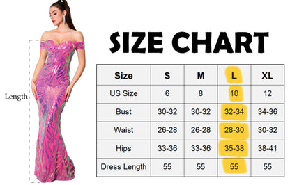 Romagic  of the shoulder formal dress