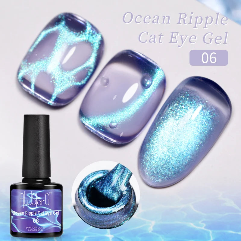 Crimson Cat Eye Gel