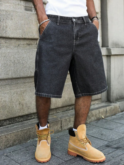 Loose Baggy Denim Shorts