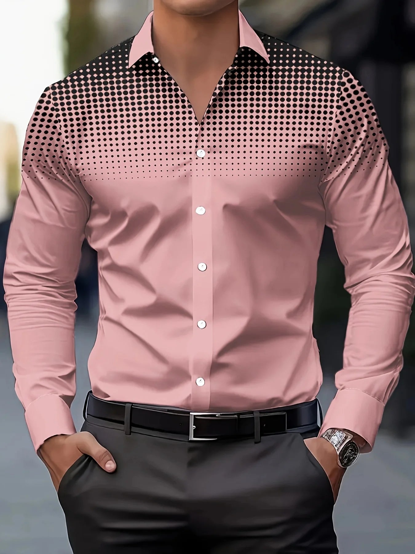 Printed Casual Spring Shirt