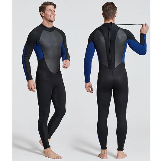 Thermal Back-Zip Neoprene Wetsuit