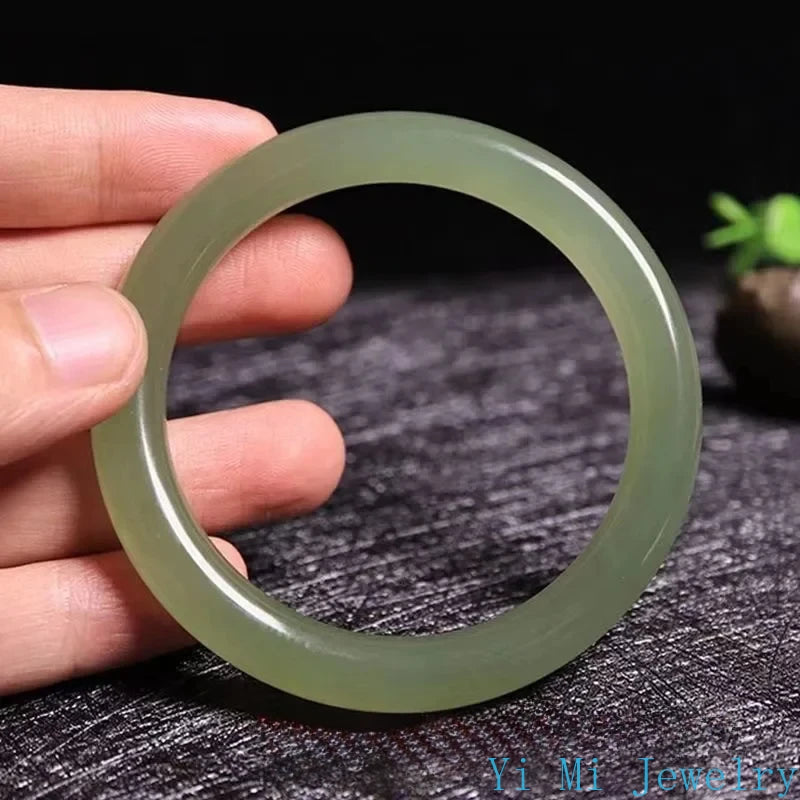 Natural Burmese Jade Bangle