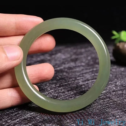 Natural Burmese Jade Bangle