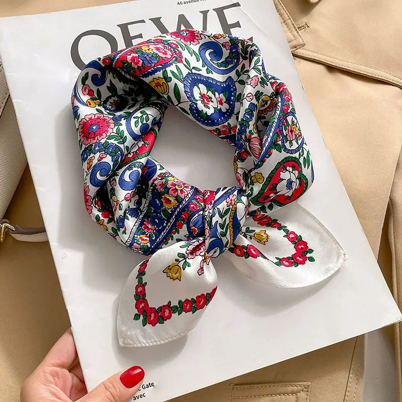 Mulberry Silk Bandana Scarf