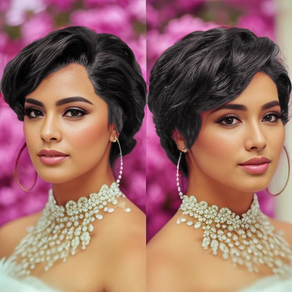 Short Surfing Wave Wig