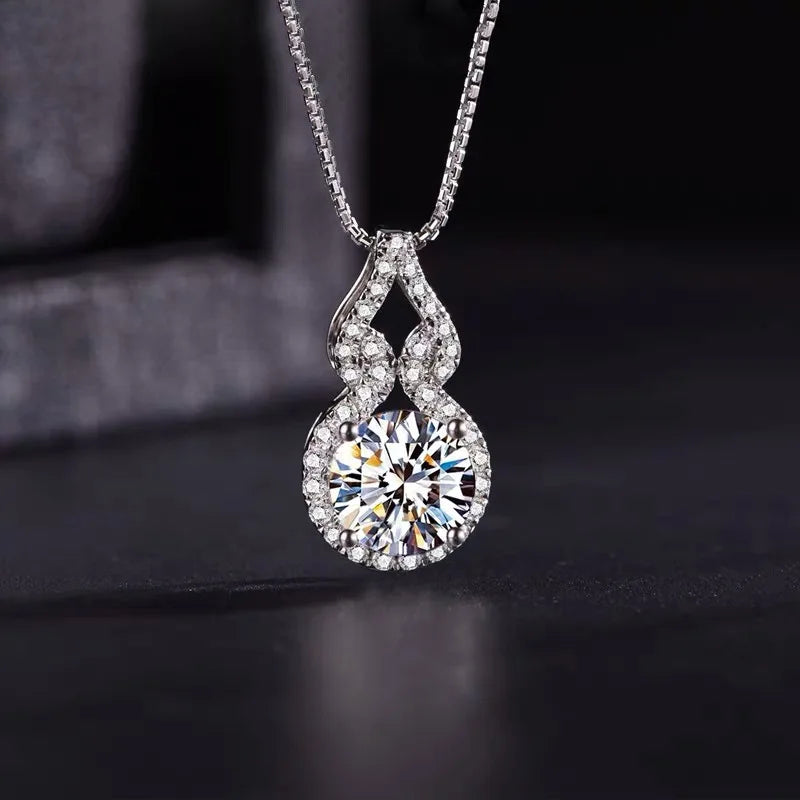 Moissanite Pendant Necklace