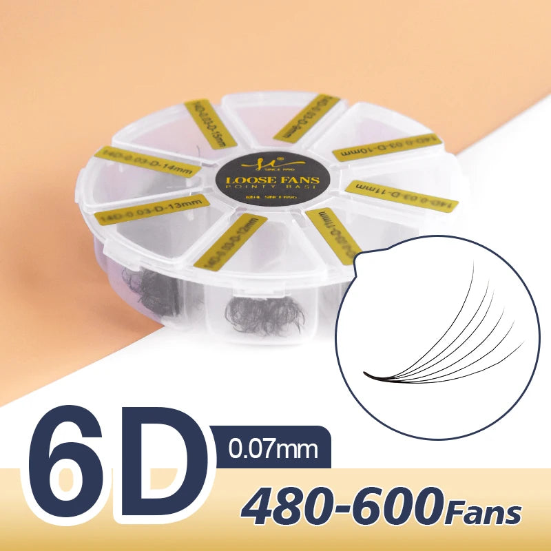 Mixed Volume Lash Extension Fans