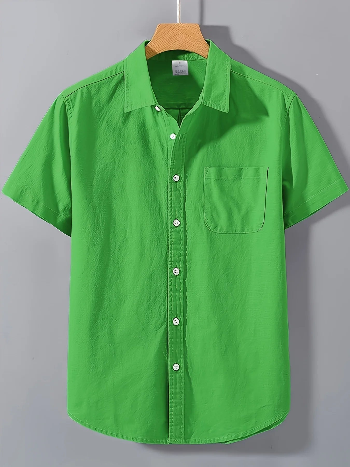 Minimal Cotton Summer Shirt