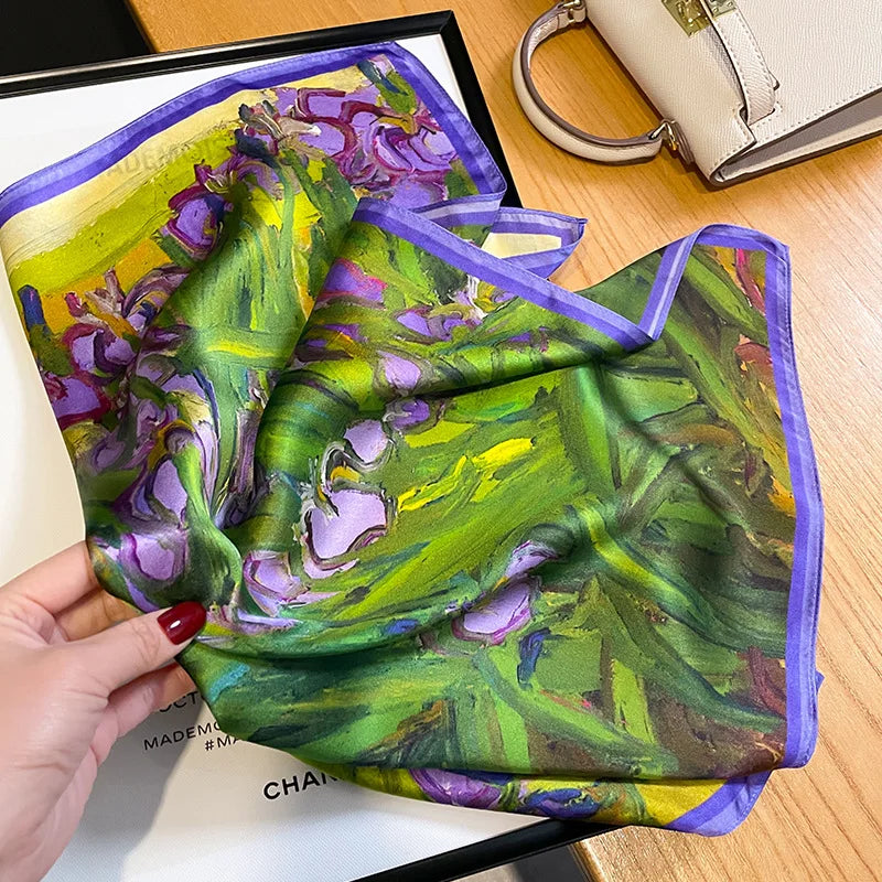 Real Silk 53cm Square Scarf