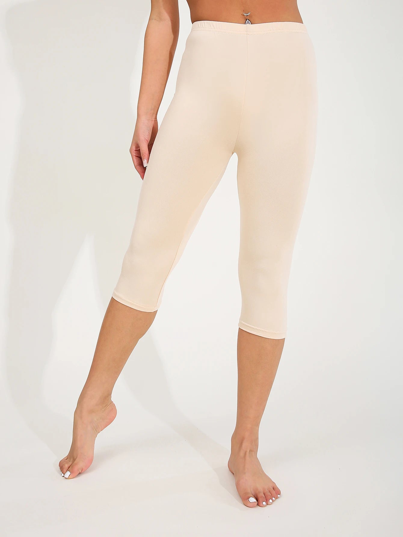 Simple Seven-Point Yoga Leggings