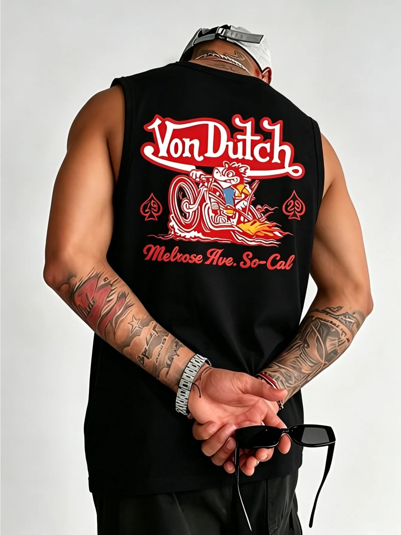 Hip-Hop Loose-Fit Tank Top