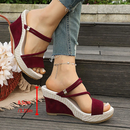 Platform Wedge Heel Sandals