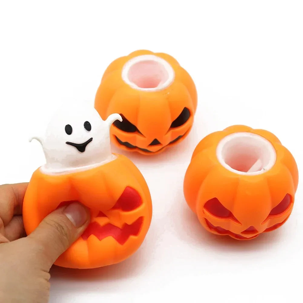 Pumpkin Doughnut Squishy Fidget Toy