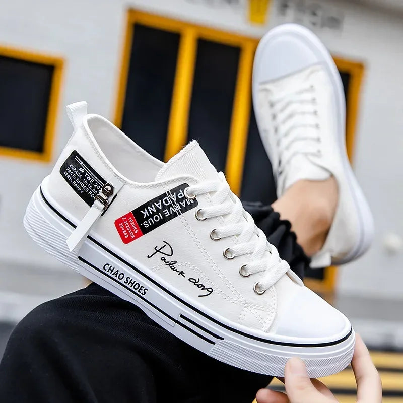 Breathable Low-Top Canvas Shoes