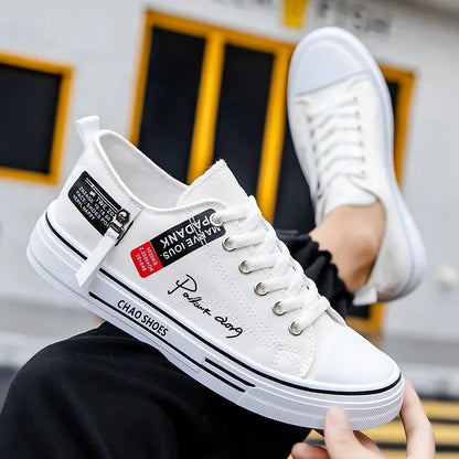 Breathable Low-Top Canvas Shoes