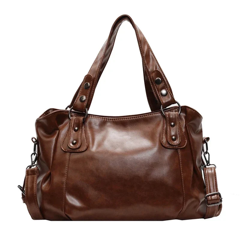 Retro Shoulder Tote Bag