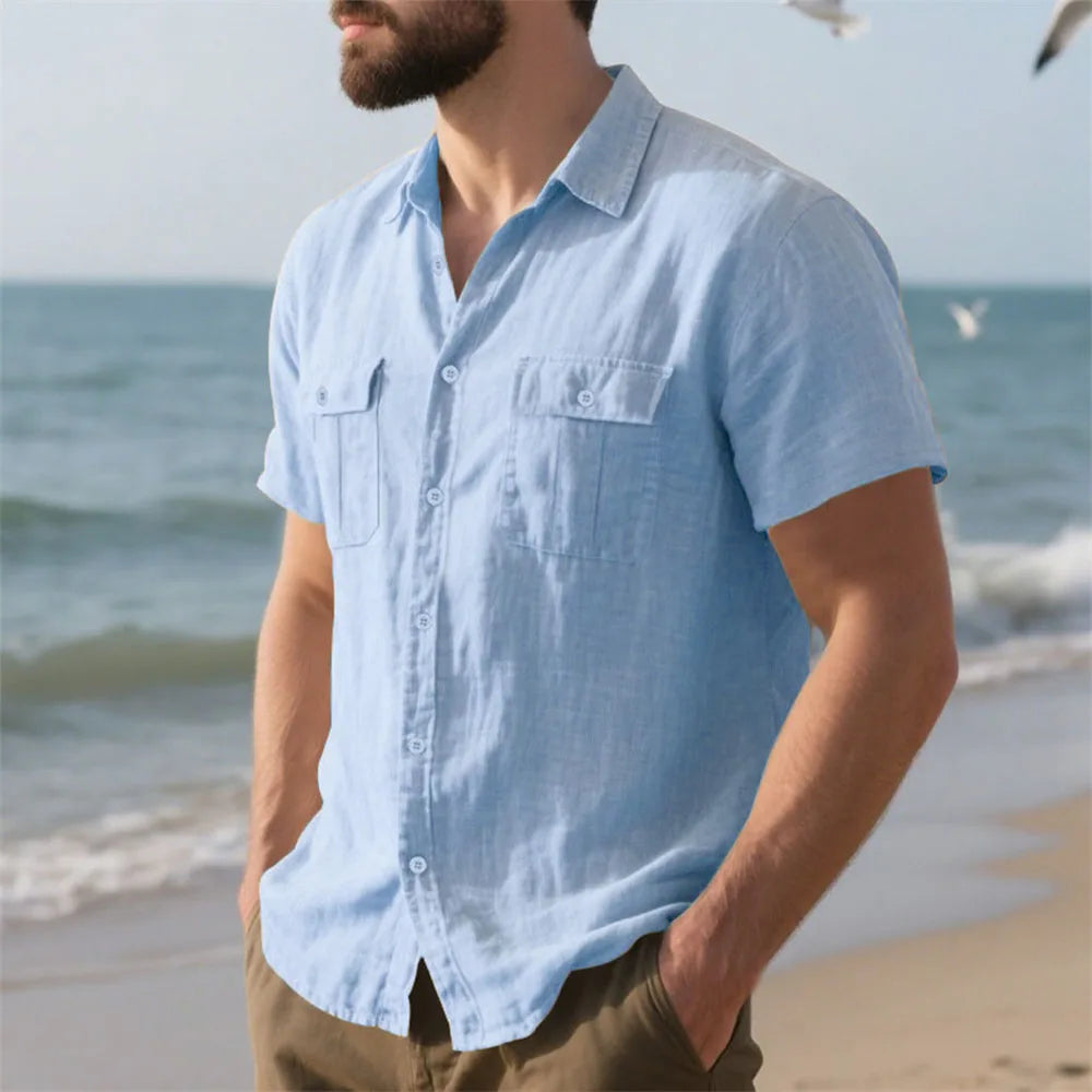 Cotton Linen Casual Shirt