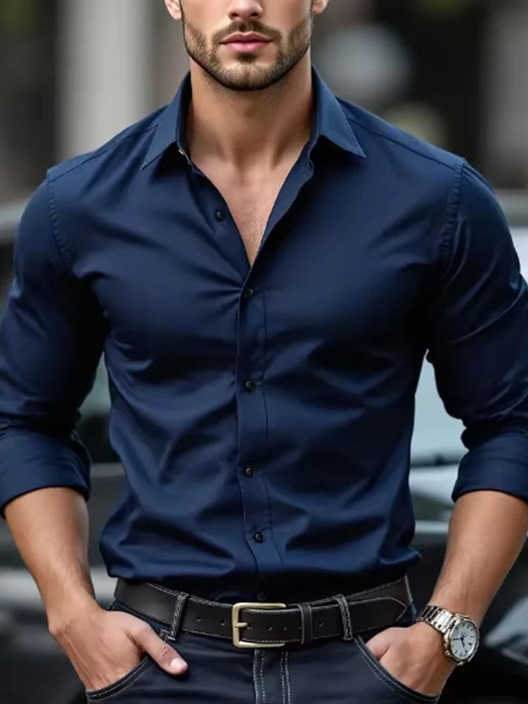 Formal Slim Dress Shirt