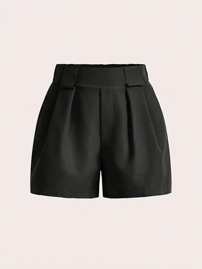 Elastic-Waist Pocket Shorts