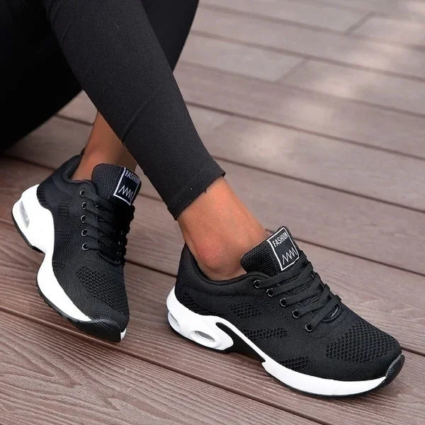 Platform Mesh Running Sneakers