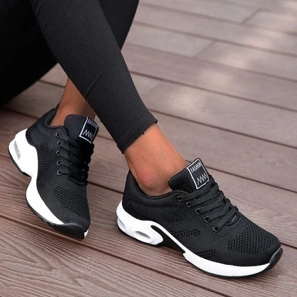 Platform Mesh Running Sneakers