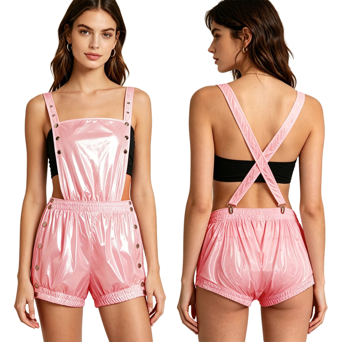 Tear-Away Press-Button Romper