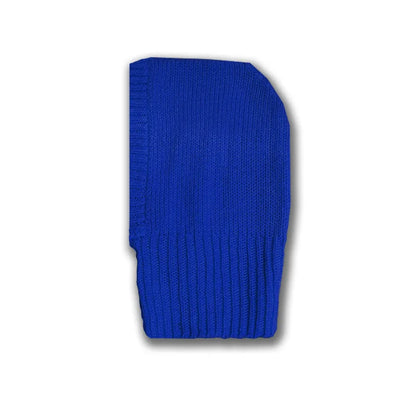Wool Blend Hooded Scarf Beanie