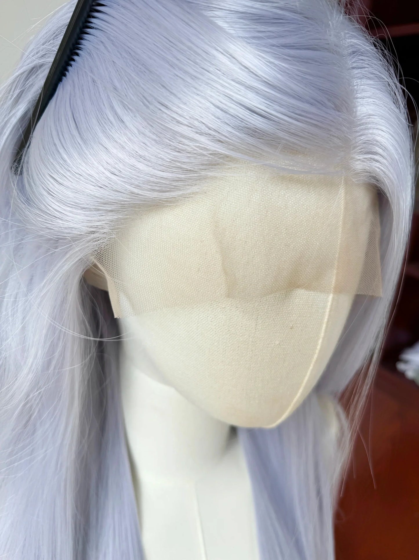 Long Lavender Wig