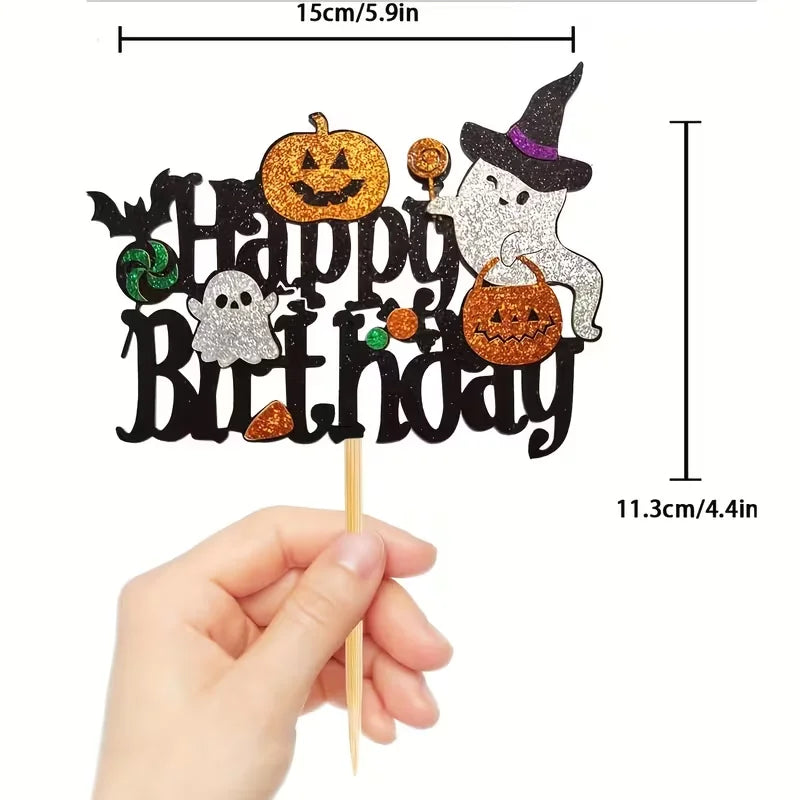 Spooky Halloween Cake Topper