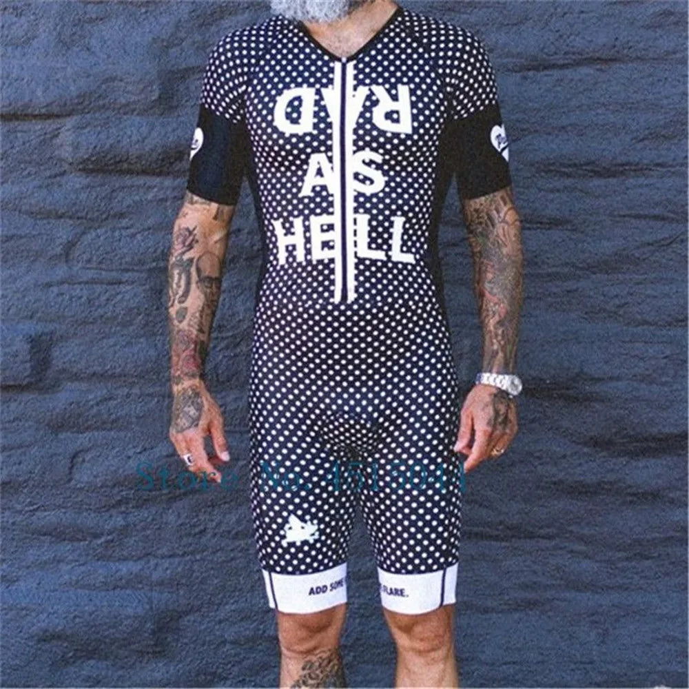 Triathlon Cycling Skinsuit Jumpsuit
