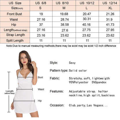 Fit-and-Flare Side-Slit Mini Dress