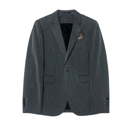 Groomsmen Three-Piece Suit Ensemble