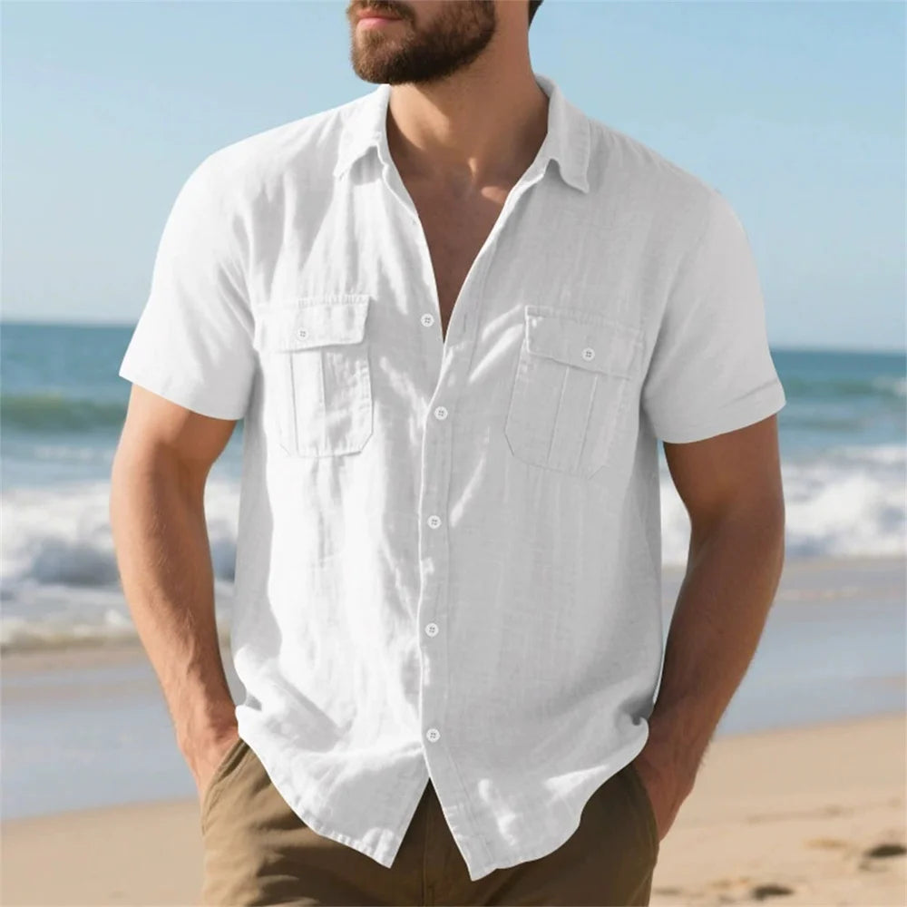 Cotton Linen Casual Shirt