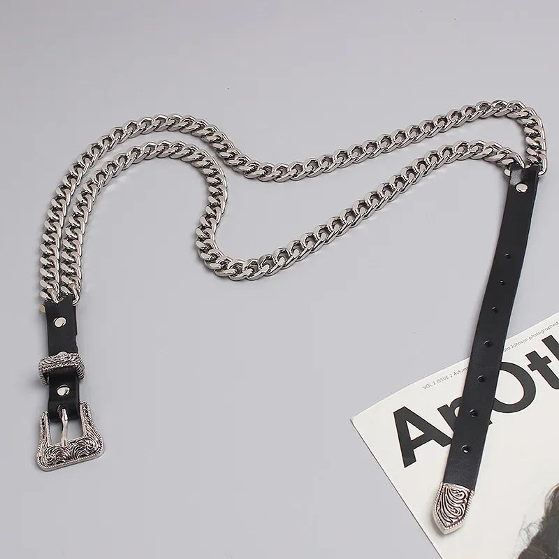 Hip Hop Metal Belt