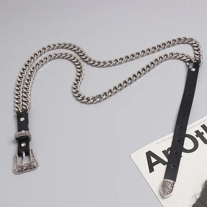 Hip Hop Metal Belt