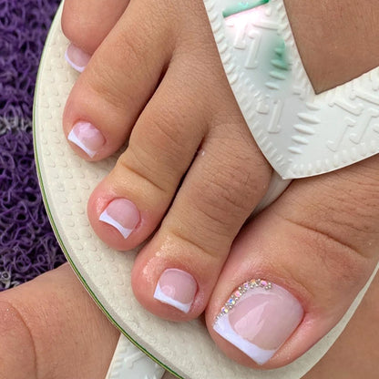 French Toe Press Nail Set