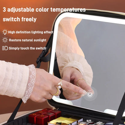 Travel LED Cosmetic Case