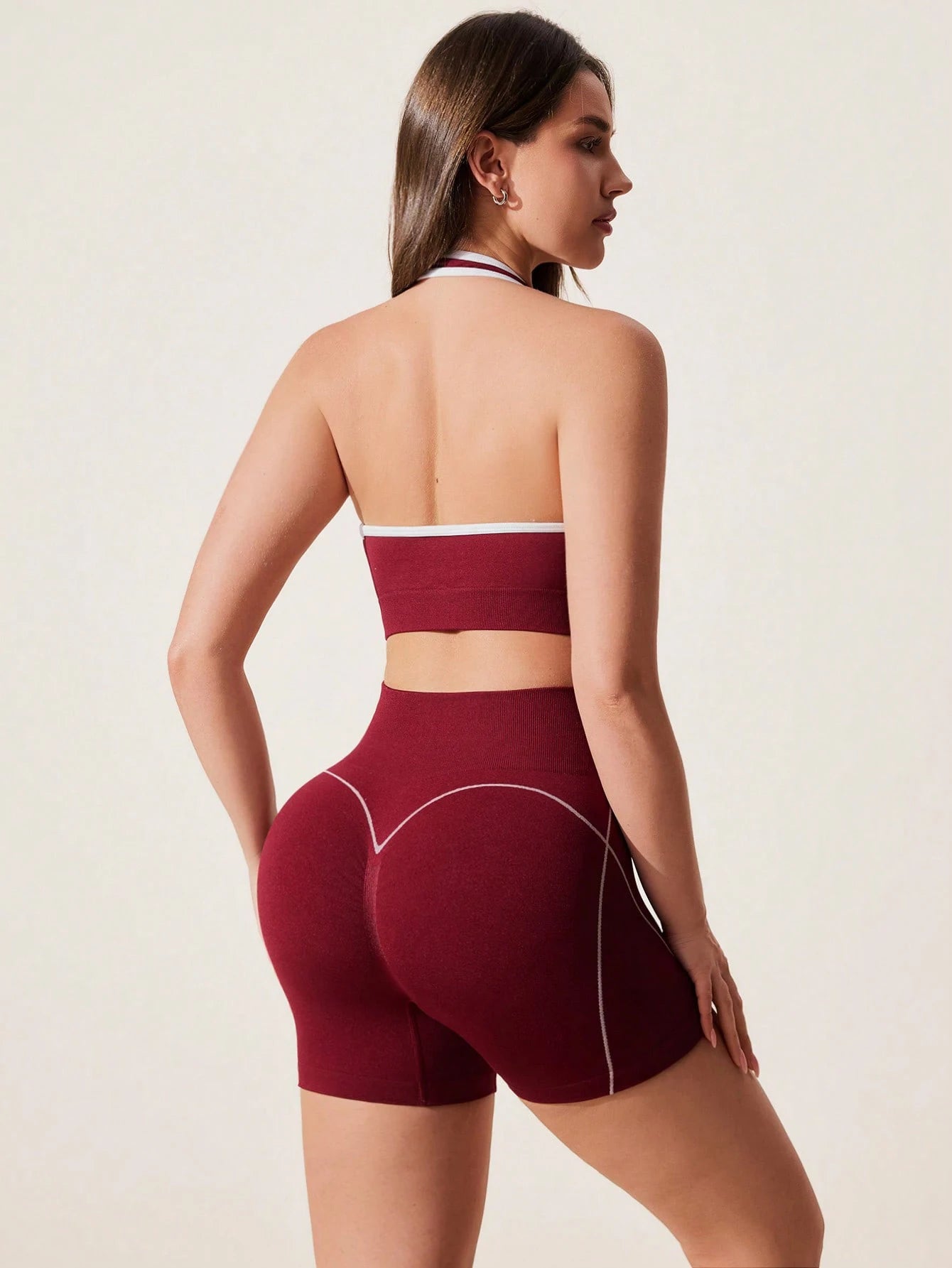 Seamless Sports Bra Shorts Set