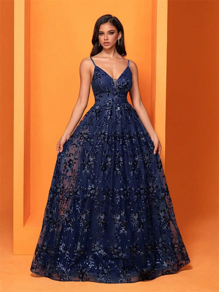 Sexy Sequin Gown