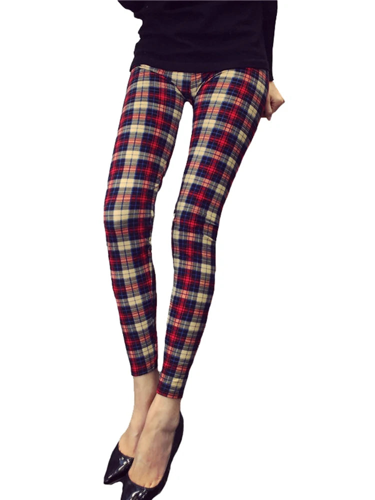 Graffiti Floral Print Leggings