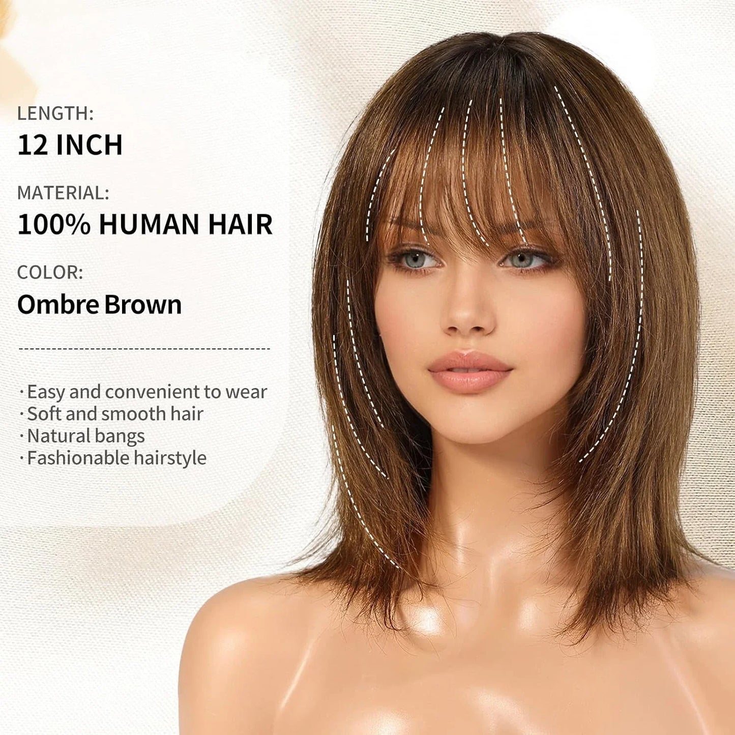 Short Straight Wig