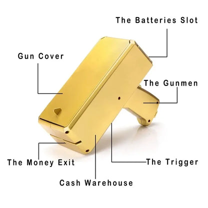 Handheld Party Money Gun